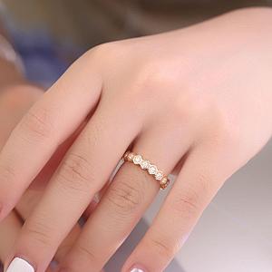Lab Grown Diamond Eternity Band: 14k Gold Channel Set Ring - Image 5
